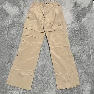 The North Face Pants Womens Medium Stow Zip Off Convertible Tan
